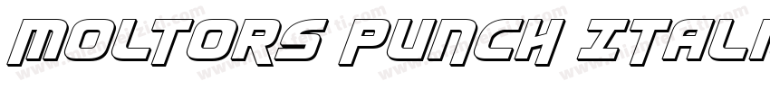 Moltors Punch Italic字体转换